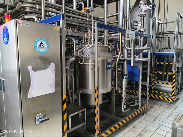 利樂超高溫殺菌機UHT 6.3噸